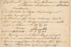 Frauenverein Hof, 20. April 1879. Jahresrechnung und Wiederwahl von Frau Bär als Arbeitslehrerin