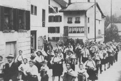 HOB. Marschmusik am Umzug des Bahnfestes 1947 (Elektrifizierung)