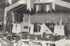 Fahnenweihe 1950 in der Festhalle