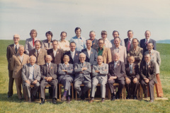 Gruppenbild Männerchor Bäretswil 1974