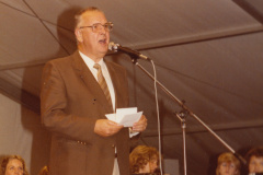 150-Jahre 1985. Gemeindepräsident Roland Sigg