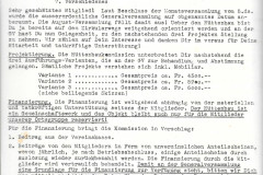Hüttenbau - Einladung zur ao GV vom 21. Juli 1956, Einladung