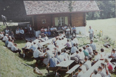 Hütteneinweihung Waldeggli, Festgelände
