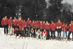 Naturfreunde, SZO Ghöch, Skilehrer in Vollbesetzung!