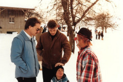 Naturfreunde, SZO Ghöch, Skischulleiter Peter Meister und Clown