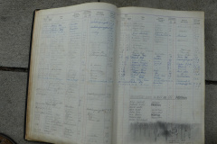 Hüttenbuch Waldeggli, Holzertag, 18. April 1959