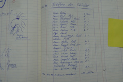 Hüttenbuch Waldeggli, Treffen der Ghöchler (u. Gemeindeumgehung 4. Kl. Adetswil, 19.6.1989)