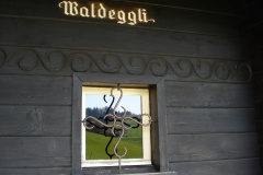 Waldeggli, Schriftzug