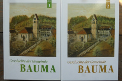 Geschichte der Gemende BAUMA, Band 1 und 2