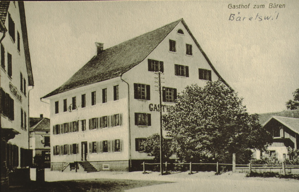 Dorfplatz Bären 1910