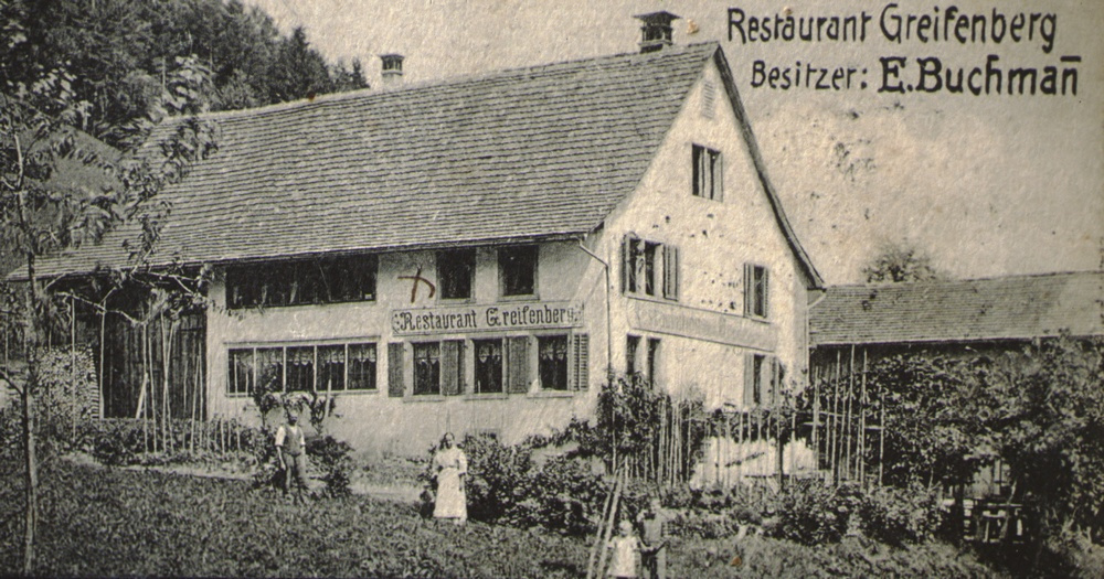 Neuthal Restaurant Greifenberg 1911