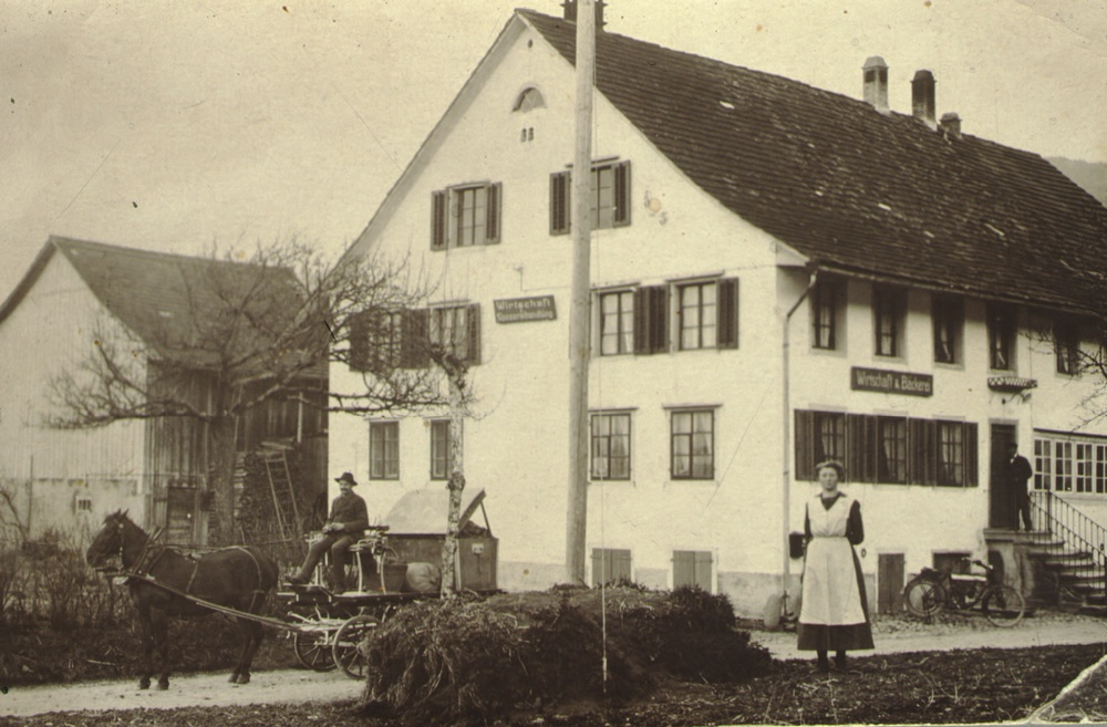 Wappenswil Restaurant Frohsinn 1920