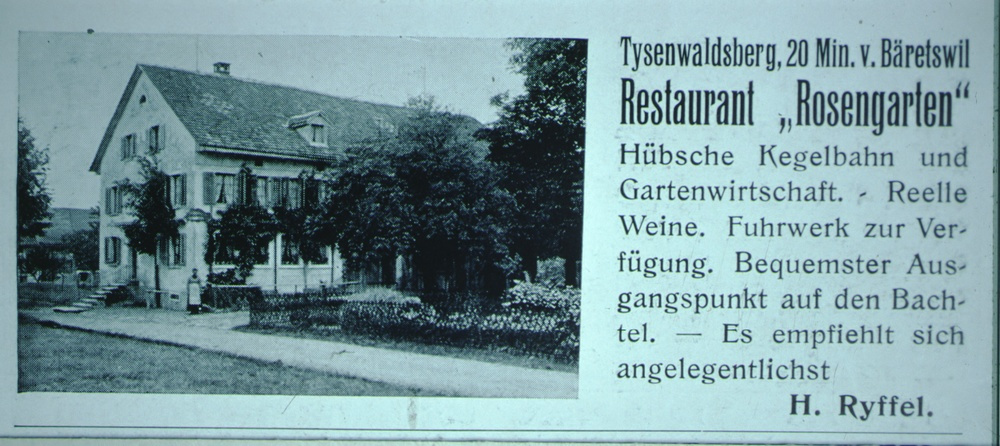 Tisenwaltsberg Restaurant Rosengarten