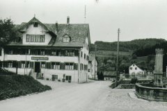 Schulhausstr. Restaurant Zur Alten Post Mai 1935, geschlossen 1945