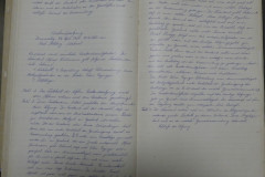Protokoll PWGA, Vorstandssitzung 22. Sept. 1960 im Frohberg