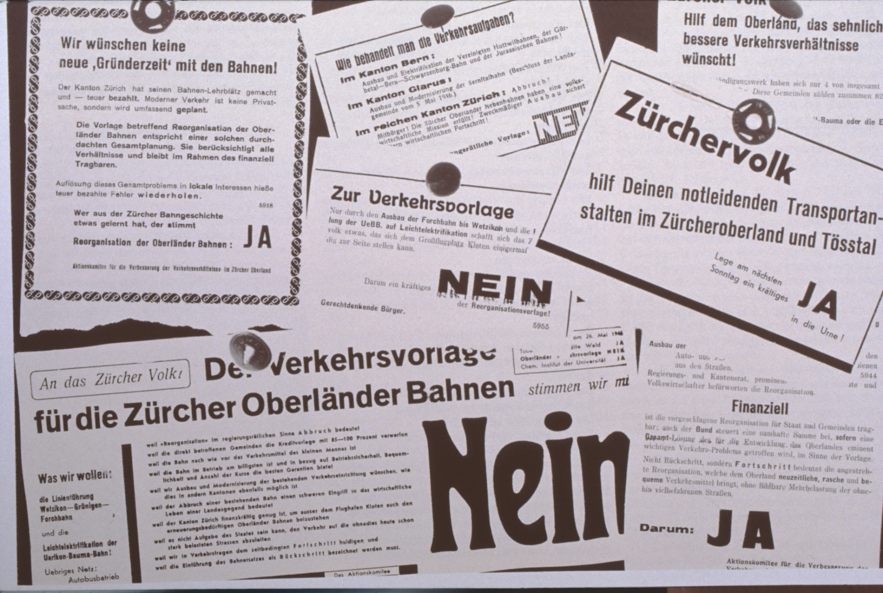 UeBB. Abstimmungspropaganda für die Abstimmung vom 26.05.1946