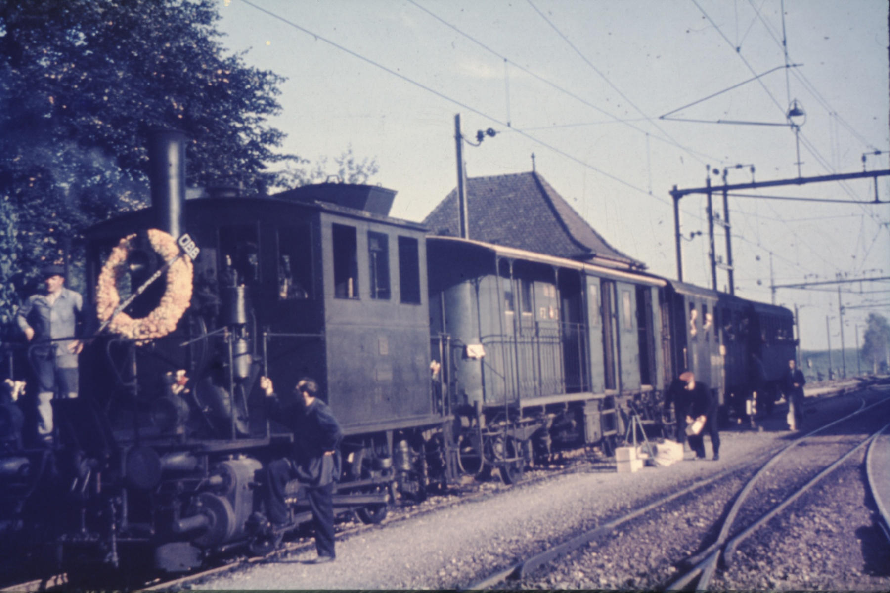 UeBB. letzte Fahrt Uerikon-Hinwil, Samstag 2.10.1948