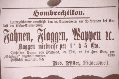 UeBB. Betriebseröffnung, Einweihung, Fahnen, Flaggen UeBB. Betriebseröffnung, Einweihung, Fahnen, Flaggen