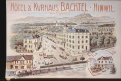 UeBB. Hotel Bachtel Hinwil. Hier fand am 30.05.1901 das Bankett zur Eröffnung statt
