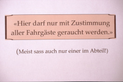 UeBB. «Hier darf nur mit Zustimmung der Fahrgäste geraucht werden»