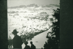 Bei der Allmenschanze in Wappenswil, 1930er-Jahre