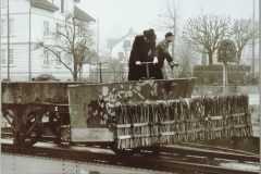 Bahnhof Hinwil, Schienenreinigung