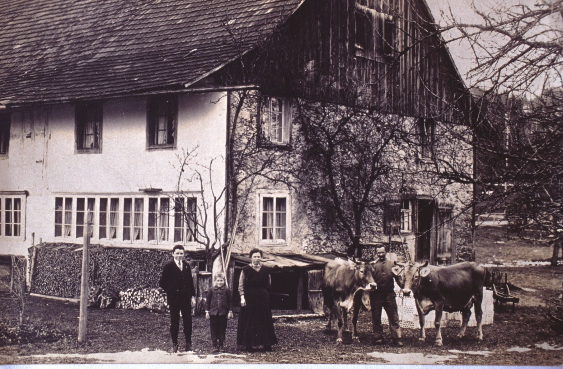 Bauernhaus Krauer vor dem Brand 1932
