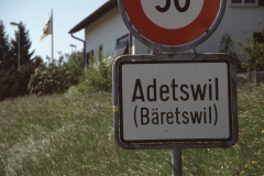 Ausserortstafel «Adetswil»