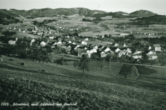 Postkarte. Adetswil und Bäretswil mit Bachtel