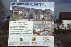 Plakat «Am Sonnenrain, Adetswil»