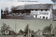 Haus Krauer, Südseite - Brandruine