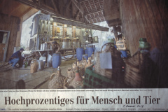 «Hochprozentiges für Mensch und Tier»