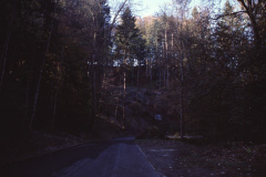 Strasse zur Kläranlage