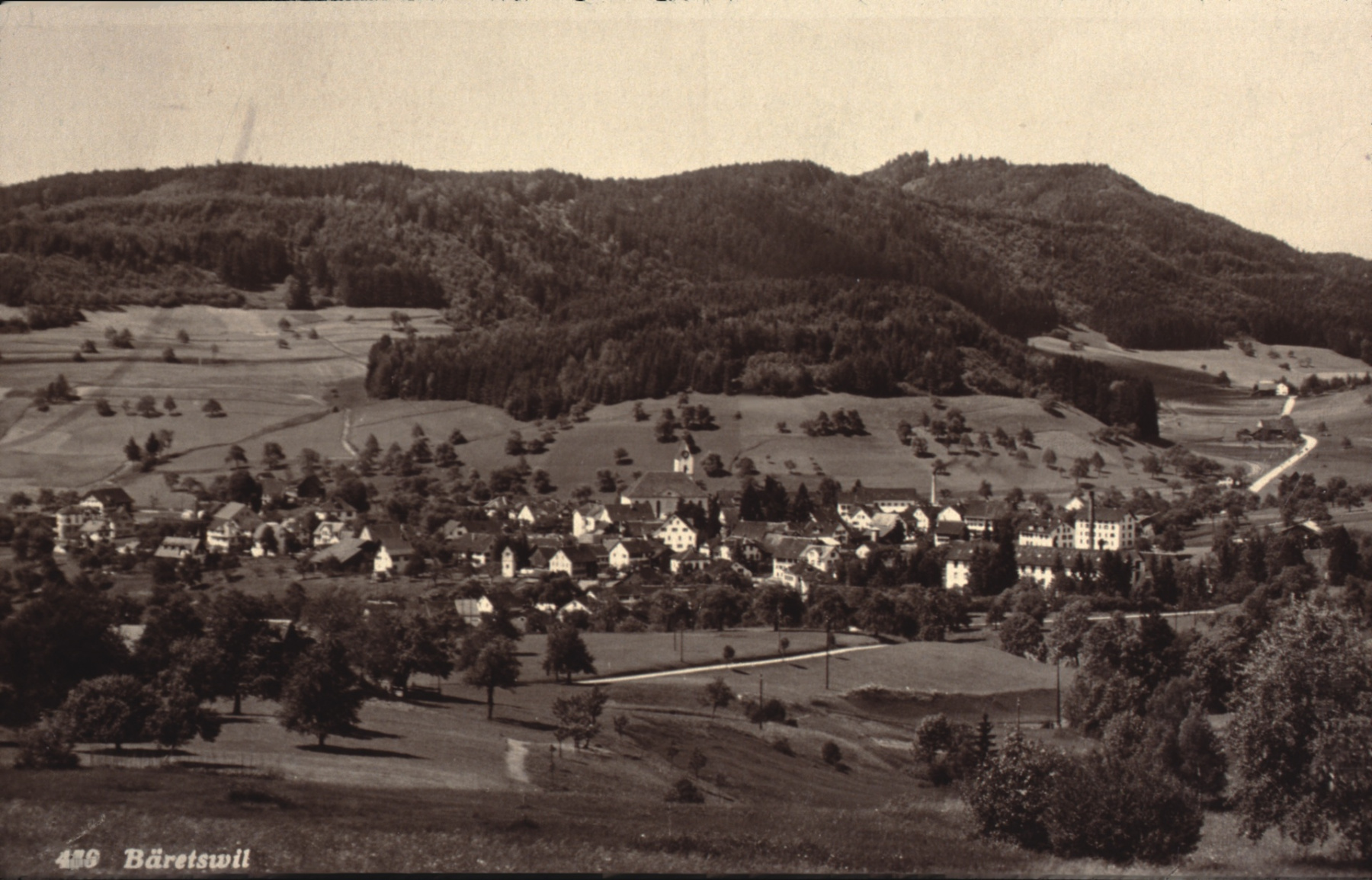 Blick von der Schönau Rtg Dorf + Bussenthal