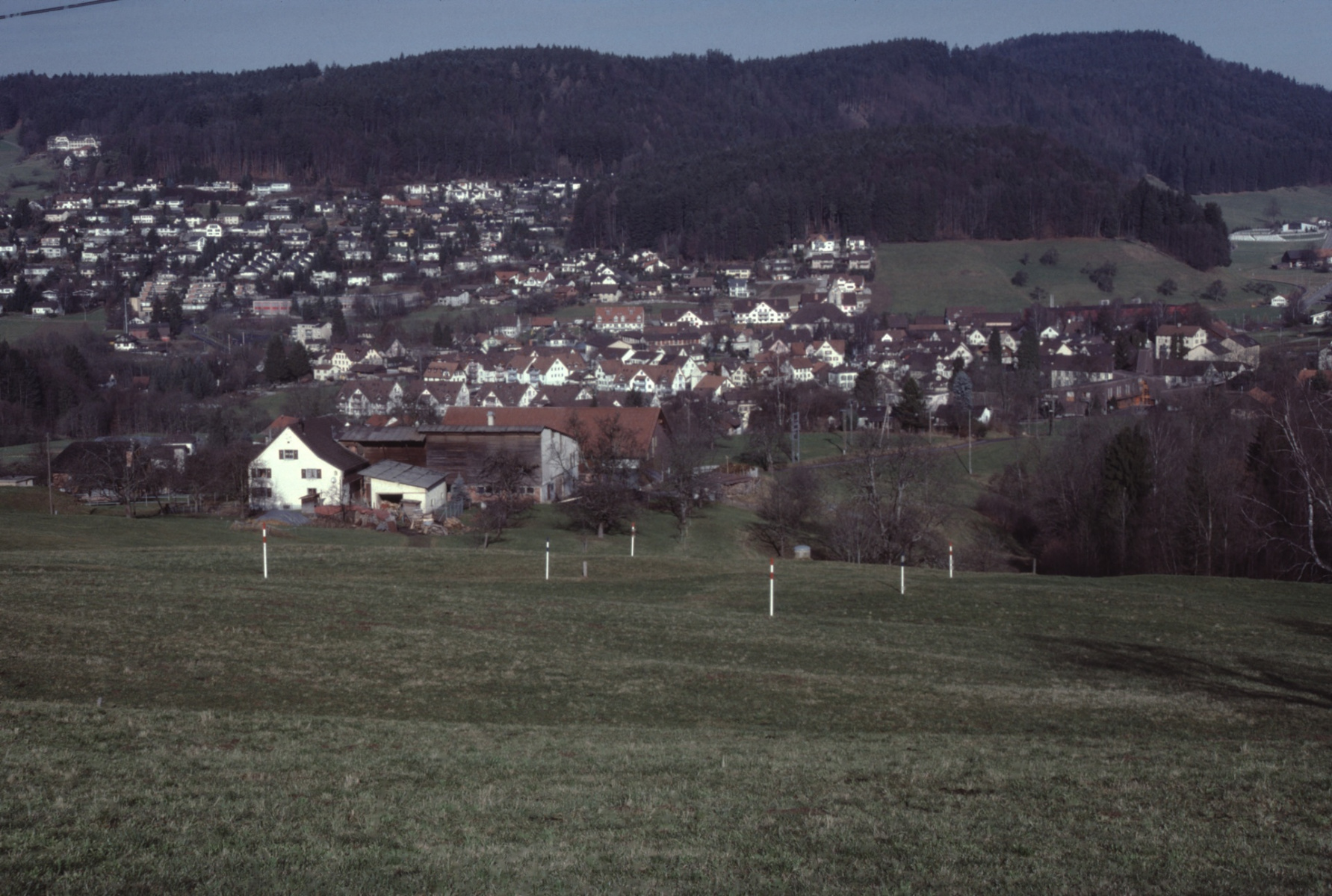 Oberhalb Schönau, Blick Rtg Lettenberg, Aemet