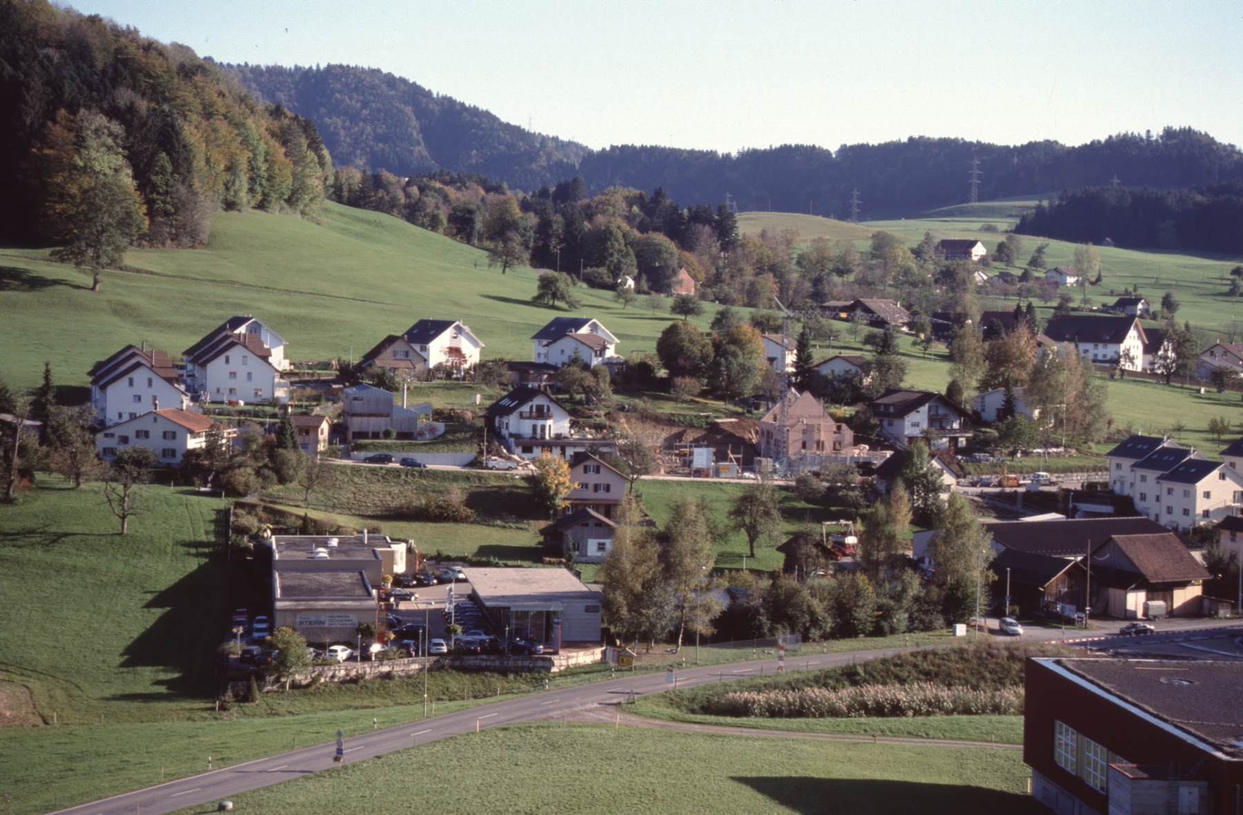 Ausblick vom Lettenberg auf Baumastr und Hüttenacker