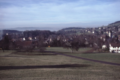 Blick von der Steigstr auf das Dorf