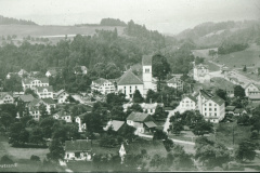 Bäretswil von der (alten!) Steigstr aus. Haus Muggli steht noch nicht