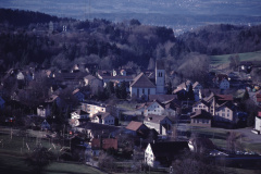 Bäretswil von der Steigstr. Kirche