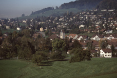 Bäretswil von der Waswies aus
