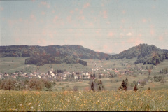 Blick von S, Tisenwaltsberg auf Dorf und Bussenthal