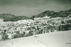 Bäretswil im Winter, Blick von der Steinweid