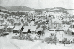 Bäretswil im Schnee.