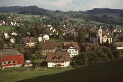 Blick vom Lettenberg auf das Dorf