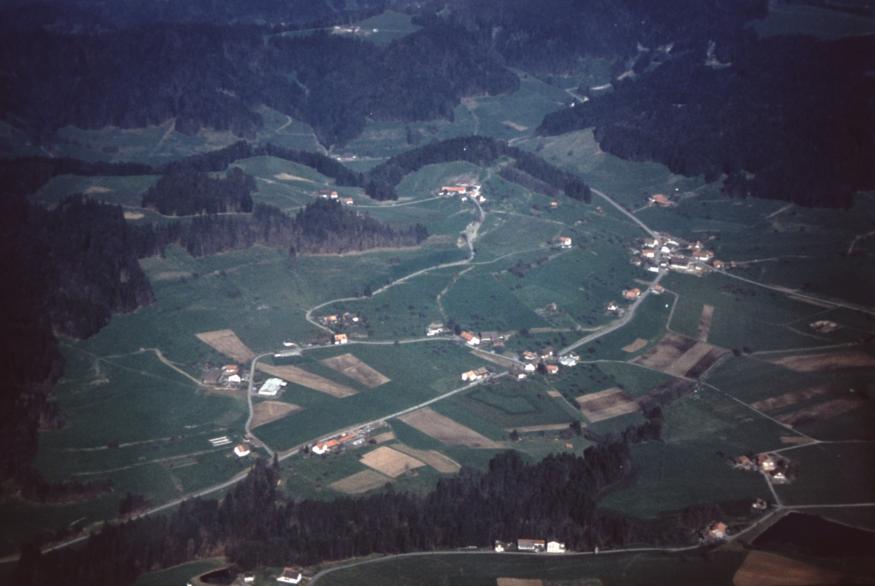 Luftaufnahme Bettswil, Allenberg