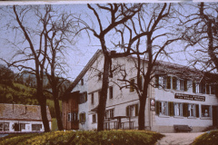 Postkarte Bäckerei+Handlung von Th. Meier