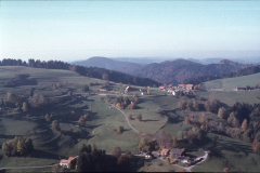 vorne Hintersädel, hinten Restaurant Berg und Ghöch