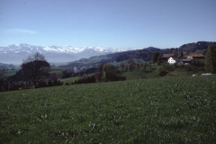 Ghöch Blick in die Alpen