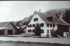 Kreuzstrasse mit Sägerei Gall