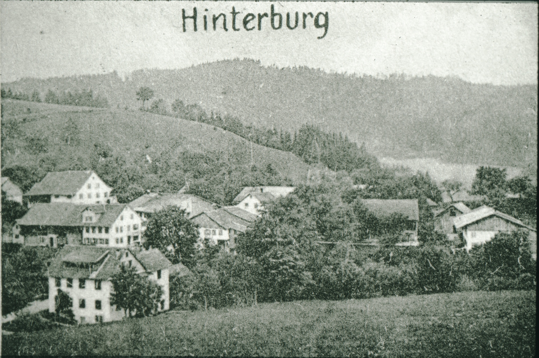Postkarte Hinterburg